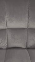 Barhocker Damaso B Samt grau Barhocker Damaso B Samt grau