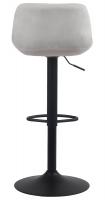2er Set Barhocker Loft Samt creme 
