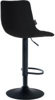 Barhocker Jerry Kunstleder schwarz schwarz 