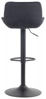 Barhocker Tover Samt schwarz Barhocker Tover Samt schwarz