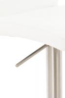 Barhocker Cadiz Kunstleder edelstahl weiß Barhocker Cadiz Kunstleder edelstahl weiß