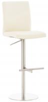 Barhocker Cadiz Kunstleder edelstahl creme Barhocker Cadiz Kunstleder edelstahl creme