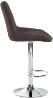 2er Set Barhocker Toni Stoff chrom taupe 2er Set Barhocker Toni Stoff chrom taupe