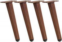 4er Set Möbelfüße 21 cm dunkelbraun 4er Set Möbelfüße 21 cm dunkelbraun