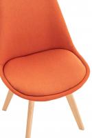 4er Set Stuhl Linares Stoff orange 4er Set Stuhl Linares Stoff orange