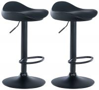 2er Set Barhocker Alisson schwarz 2er Set Barhocker Alisson schwarz