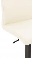 2er Set Barhocker Cadiz Kunstleder schwarz creme 2er Set Barhocker Cadiz Kunstleder schwarz creme