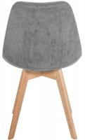 Stuhl Linares Cord grau 
