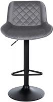 Barhocker Kasson Samt dunkelgrau Barhocker Kasson Samt dunkelgrau