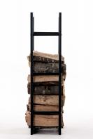 Kaminholzständer Keri V3 25x40x100 schwarz 