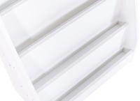 Bücherregal Melfa 80 cm weiß 