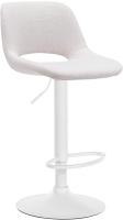 Barhocker Camden Stoff weiß creme Barhocker Camden Stoff weiß creme