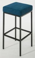 2er Set Barhocker Montreal 85 Stoff schwarz blau 2er Set Barhocker Montreal 85 Stoff schwarz blau