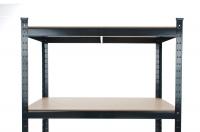 Lagerregal 90x40x180 cm schwarz Lagerregal 90x40x180 cm schwarz
