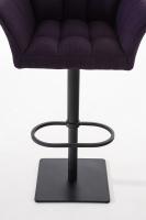 Barhocker Damaso B Stoff lila Barhocker Damaso B Stoff lila