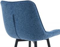 2er Set Barhocker Dartford Stoff blau 2er Set Barhocker Dartford Stoff blau