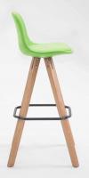 2er Set Barhocker Franklin vollgepolstert Kunstleder Square natura grün 2er Set Barhocker Franklin vollgepolstert Kunstleder Square natura grün