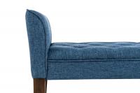 Chaiselongue Cleopatra, antik-dunkel blau 