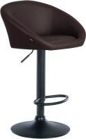 Barhocker Davie Kunstleder schwarz braun Barhocker Davie Kunstleder schwarz braun