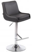 Barhocker Club Kunstleder grau Barhocker Club Kunstleder grau