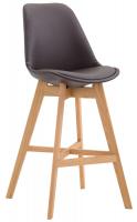 2er Set Barhocker Cannes Kunstleder natura braun 2er Set Barhocker Cannes Kunstleder natura braun