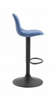 Barhocker Kiel Stoff schwarz blau Barhocker Kiel Stoff schwarz blau
