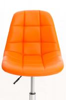Bürostuhl Emil Kunstleder orange Bürostuhl Emil Kunstleder orange