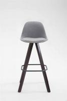 Barhocker Franklin Stoff Square Cappuccino (eiche) grau Barhocker Franklin Stoff Square Cappuccino (eiche) grau