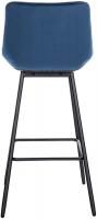 Barhocker Weston Samt blau 