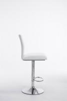 2er Set Barhocker Köln Kunstleder chrom weiß 2er Set Barhocker Köln Kunstleder chrom weiß