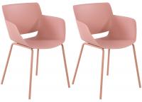 2er Set Stuhl Alpena pink 2er Set Stuhl Alpena pink