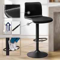 Barhocker Henchy Kunstleder schwarz Barhocker Henchy Kunstleder schwarz