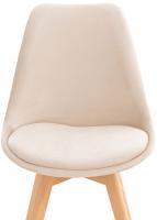 4er Set Stuhl Linares Samt beige 4er Set Stuhl Linares Samt beige