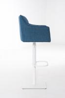 Barhocker Damaso W Stoff blau Barhocker Damaso W Stoff blau