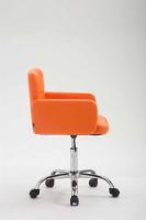 Arbeitshocker Los Angeles Kunstleder orange Arbeitshocker Los Angeles Kunstleder orange