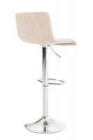 Barhocker Hoover Stoff creme Barhocker Hoover Stoff creme