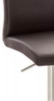 2er Set Barhocker Cadiz Kunstleder edelstahl braun 2er Set Barhocker Cadiz Kunstleder edelstahl braun