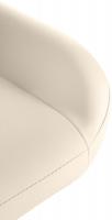 Barhocker Braga Gold Kunstleder creme 