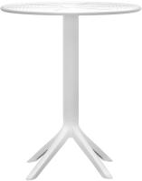 Tisch Lacota rund 60 cm weiß Tisch Lacota rund 60 cm weiß