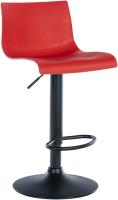 2er Set Barhocker Branford Kunststoff rot 2er Set Barhocker Branford Kunststoff rot
