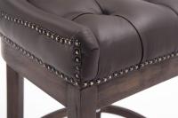 Barhocker Lakewood Echtleder, Antik braun Barhocker Lakewood Echtleder, Antik braun