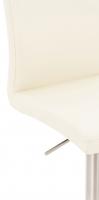 Barhocker Cadiz Kunstleder edelstahl creme Barhocker Cadiz Kunstleder edelstahl creme