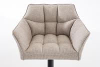 Barhocker Damaso B Stoff elfenbein Barhocker Damaso B Stoff elfenbein