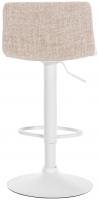 Barhocker Hoover Stoff W creme Barhocker Hoover Stoff W creme