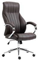 Bürostuhl Wigan Echtleder braun Bürostuhl Wigan Echtleder braun