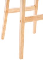 2er Set Barhocker Taunus Stoff Natura dunkelgrau 