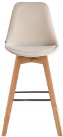 Barhocker Metz Samt natura creme 
