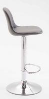 2er Set Barhocker Kiel Vollgepolstert Kunstleder chrom grau 2er Set Barhocker Kiel Vollgepolstert Kunstleder chrom grau