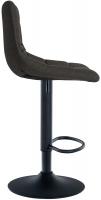 Barhocker Jerry Stoff schwarz dunkelgrau 