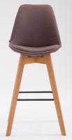 2er Set Barhocker Metz Stoff natura braun 2er Set Barhocker Metz Stoff natura braun